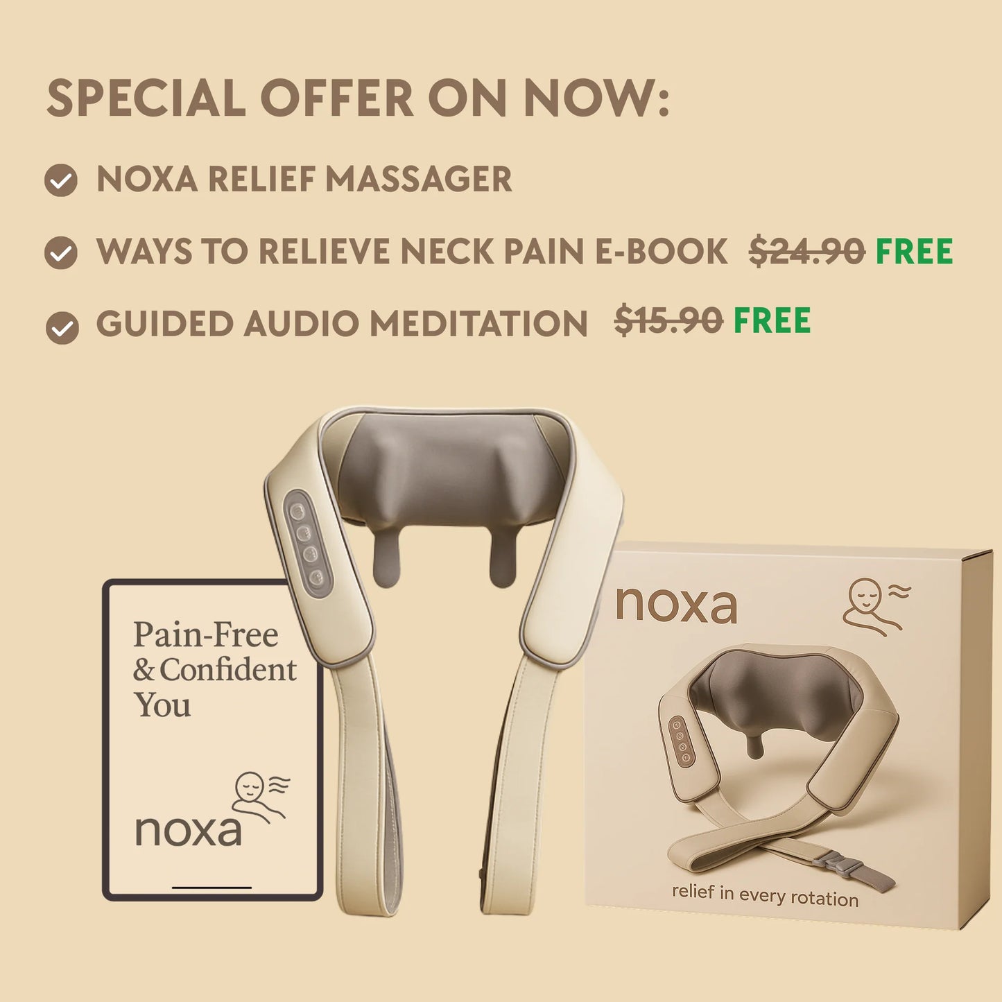 Noxa Neck and Shoulder Massager